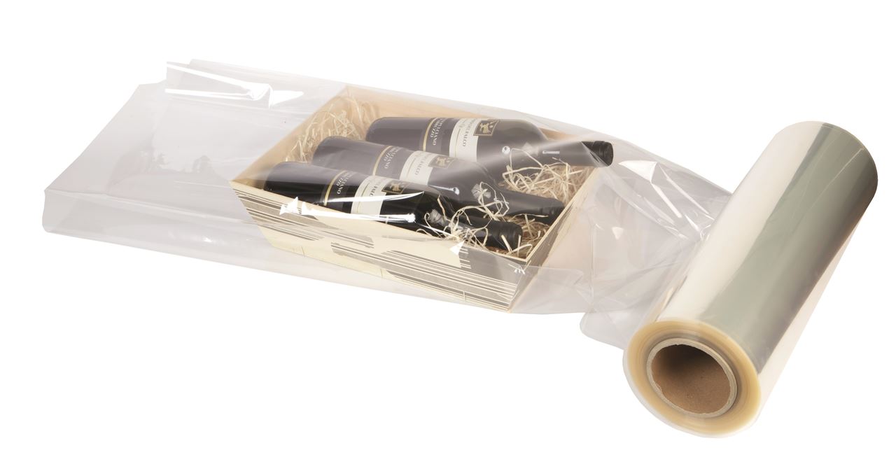 Afbeeldingen van Rol bopp buisfolie 40 cm 100 mtr 35 my