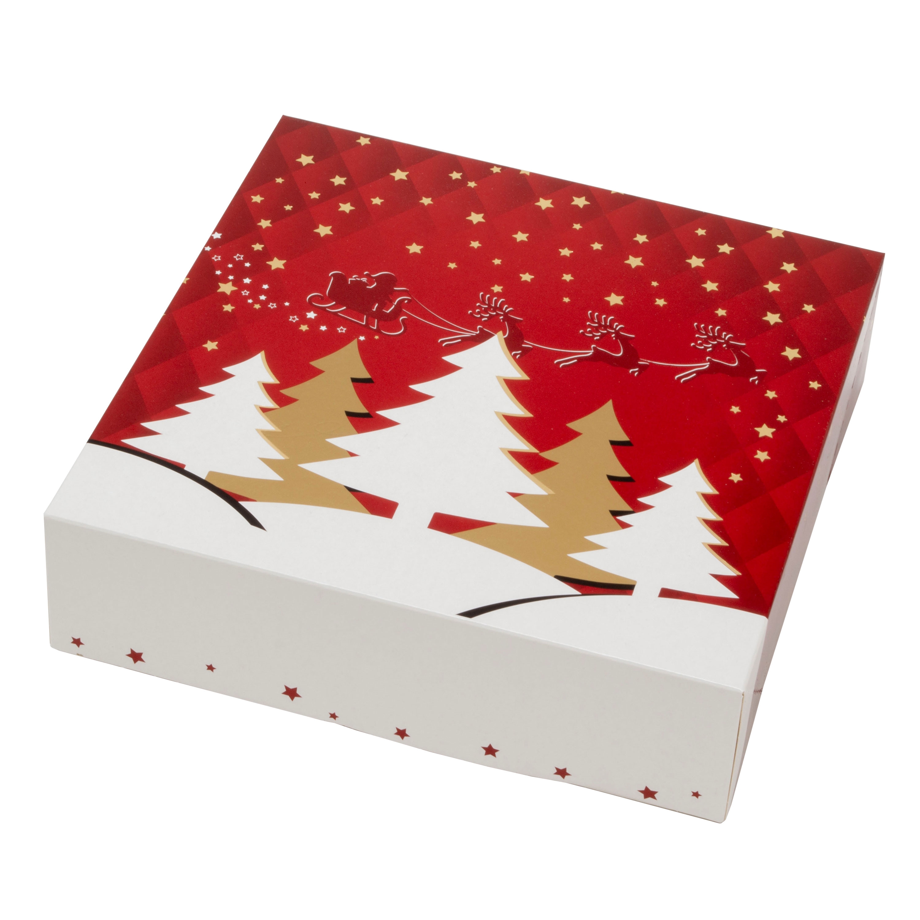 Afbeeldingen van Ds à 100 kransdoos 1 pond Twinkel kerst