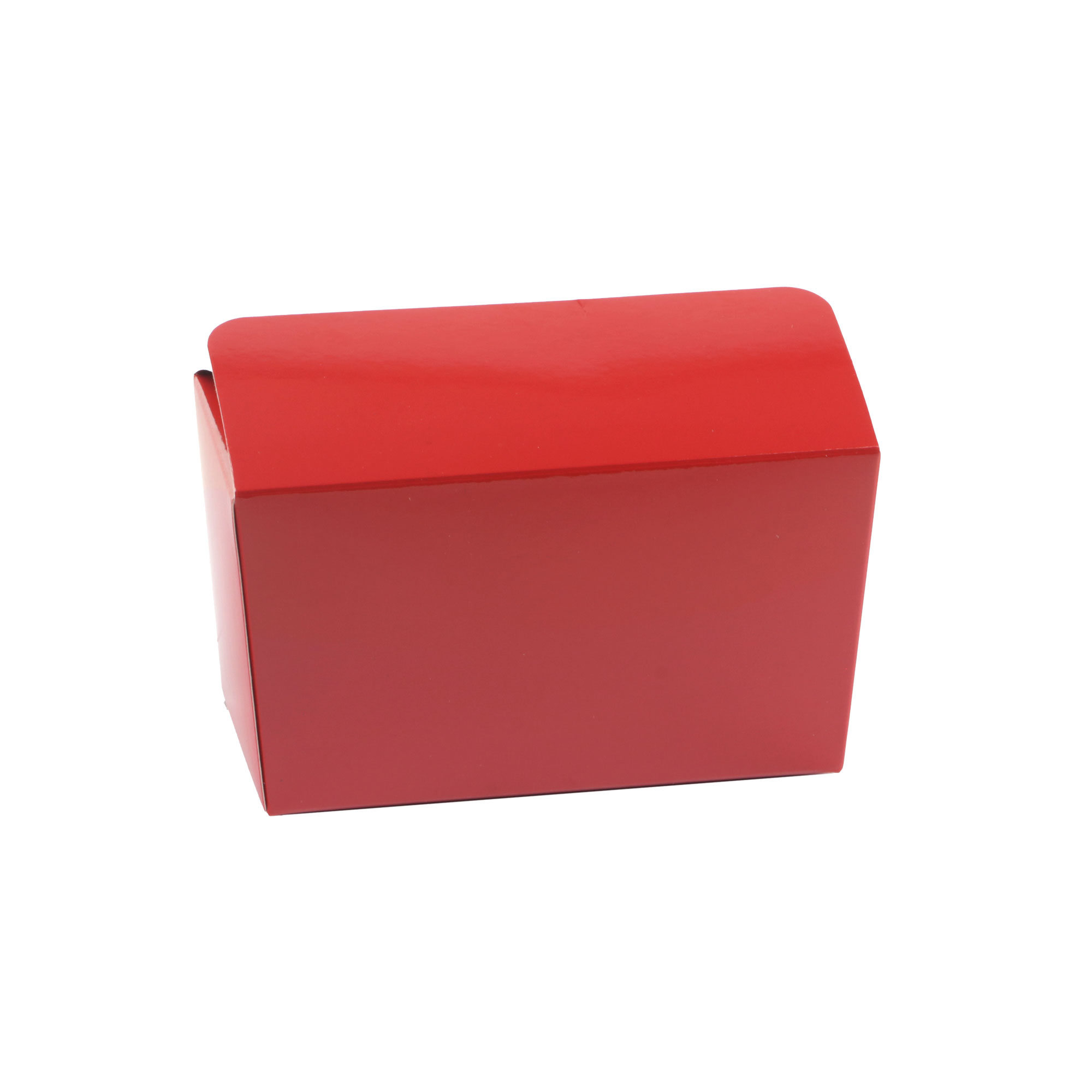 Afbeeldingen van Pak à 24 luxe bonbondoos 500 gram laag warm rood