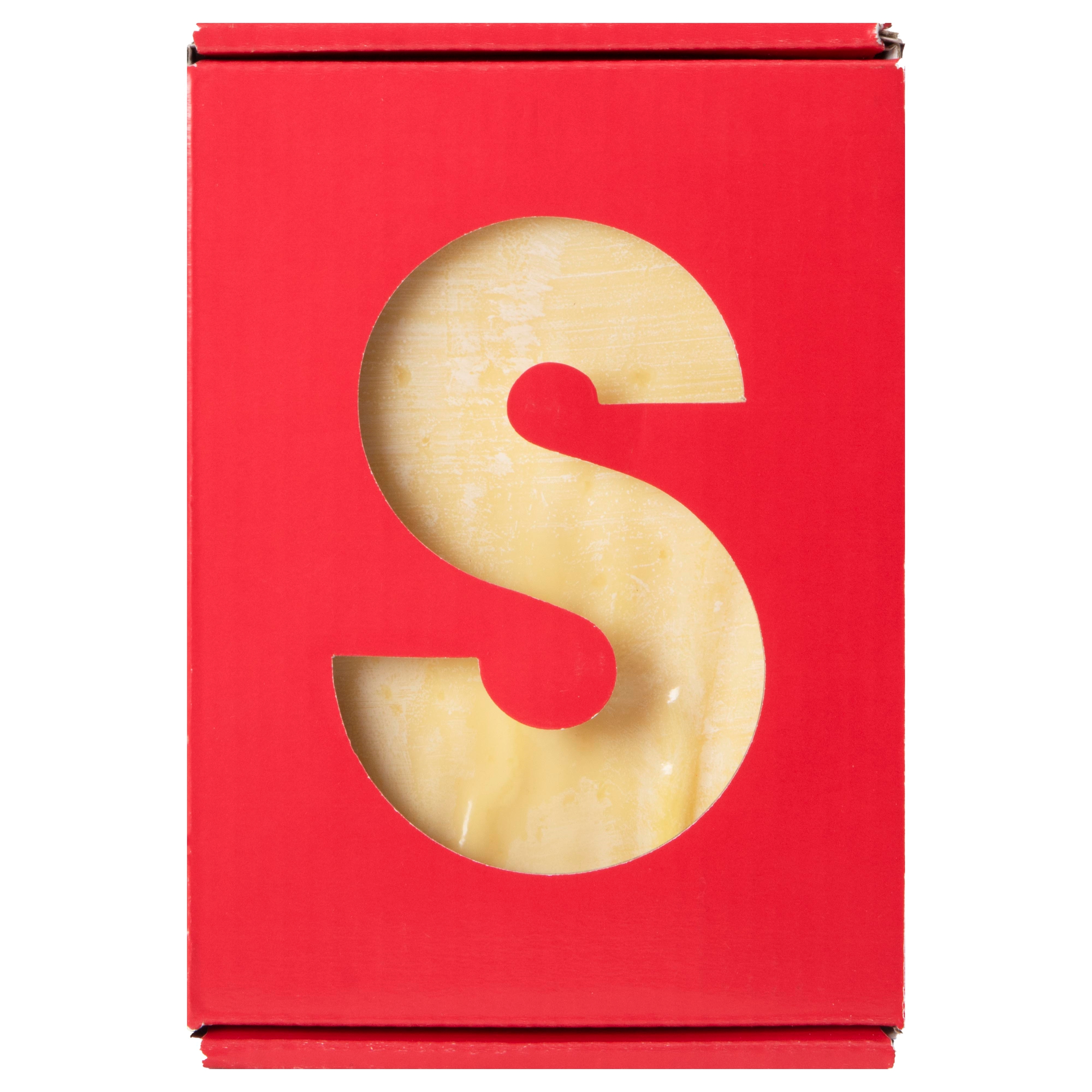 Afbeeldingen van Ds à 50 letterdoosje 17x12x3 cm rood S Fijne SinterKAAS