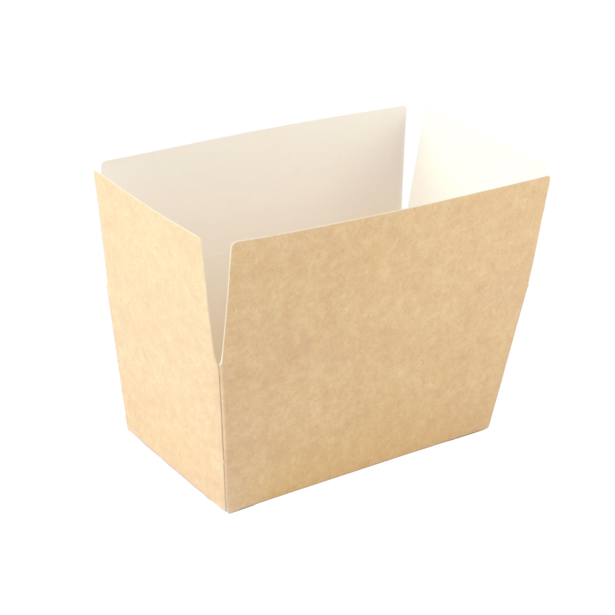 Afbeeldingen van Pak à 25 bonbondoos 500 gram kraft bruin 