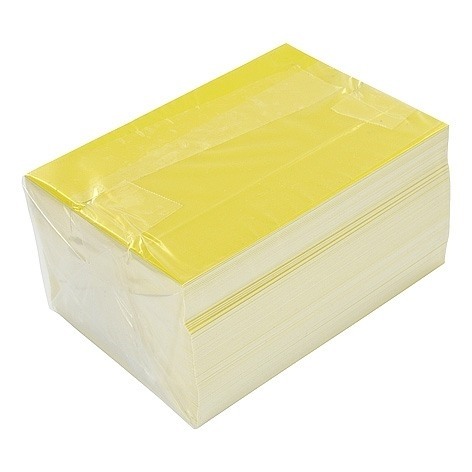 Afbeeldingen van Pak à 100 prijskaart geel 4x6 cm