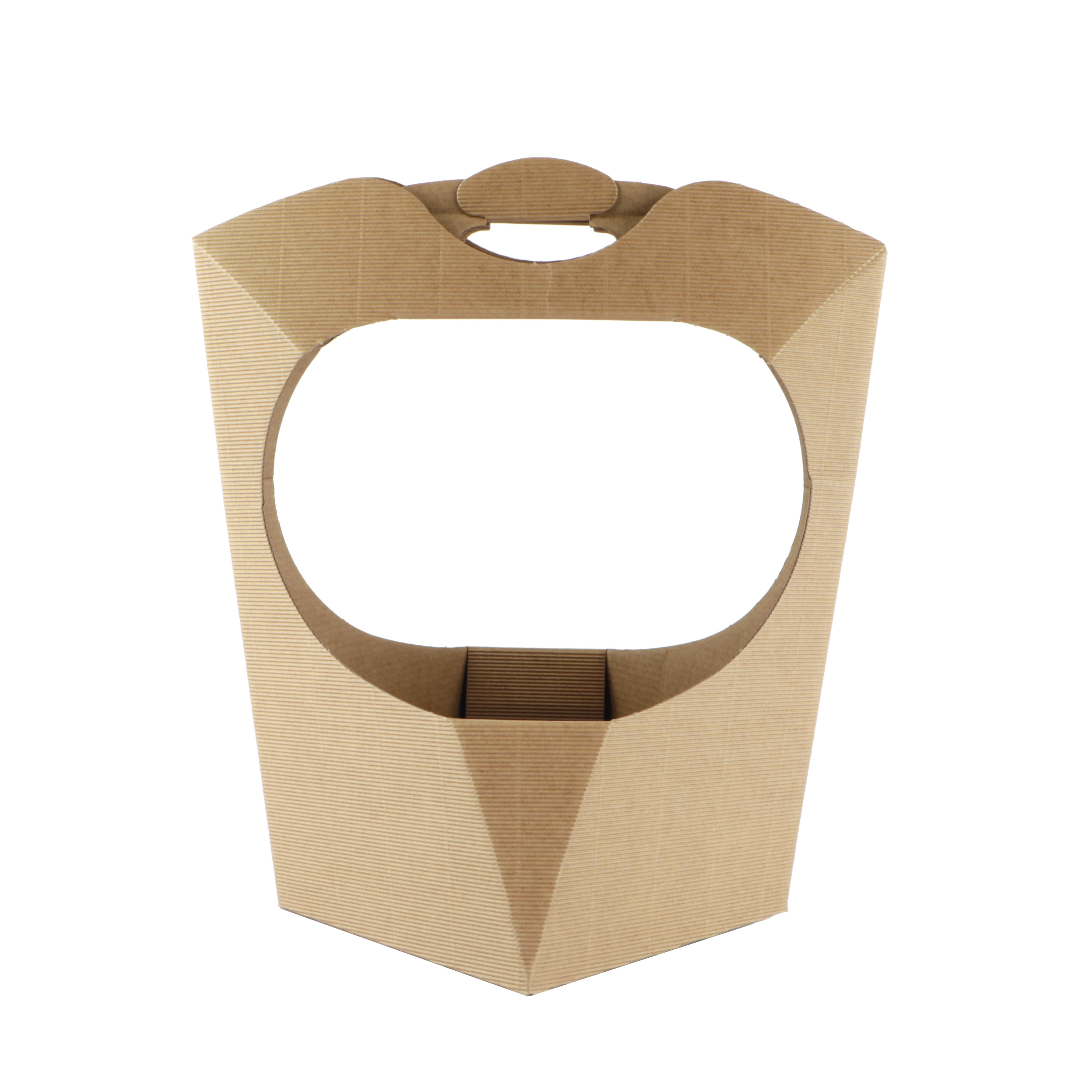 Afbeeldingen van Ds à 25 kartonnen pakketbak 24x32 cm kraft (uc)