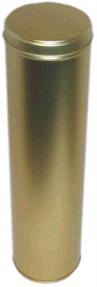 Afbeelding van Blik 1 fles goud 8,6x33 cm (uc)