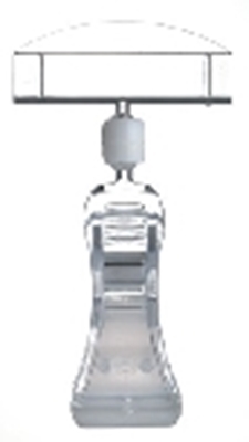 Picture of Clip kort klein 1 knijper c-120 wit