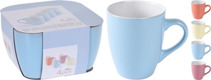 Picture of Beker aardewerk 340 cc assorti, Stoneware