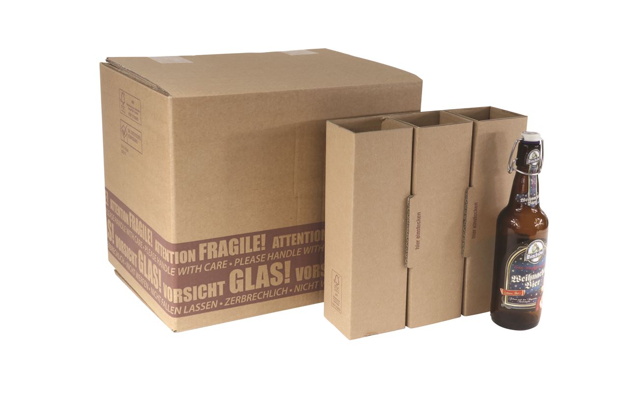 Uitschakelen Commotie fax Jongeneel Verpakkingen. Verzenddoos voor 12 fles bier 0,33/0,5 ltr