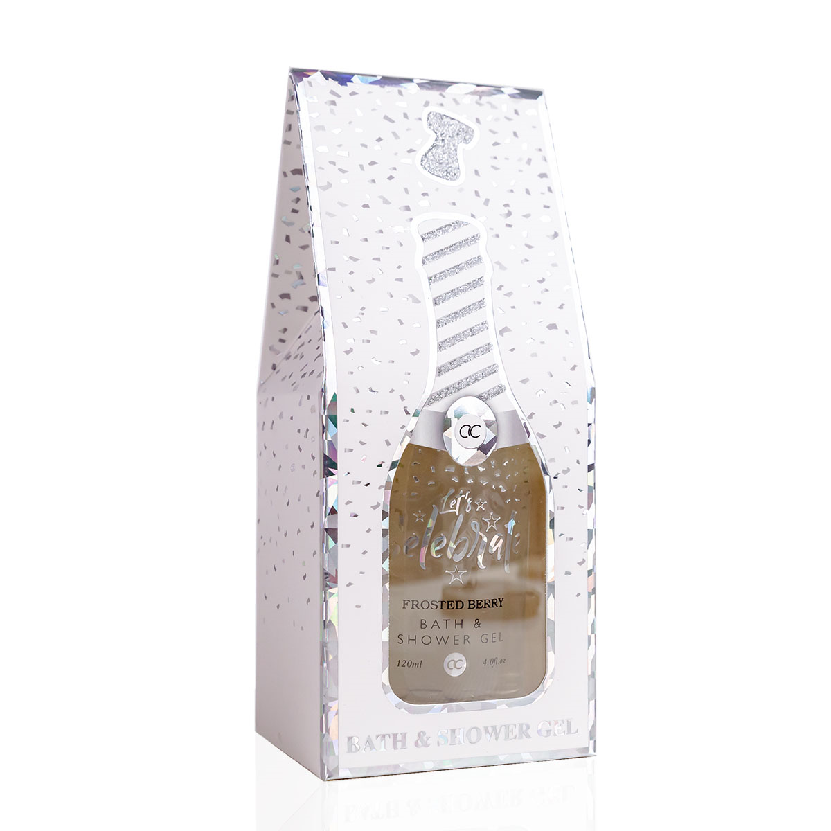 Picture of Champagne wit/zilver 120 ml bad/douchegel 