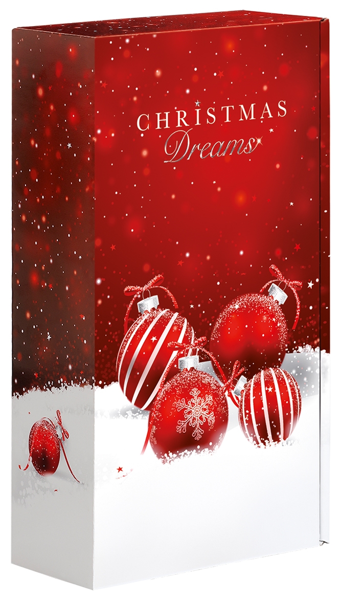 Afbeelding van Ds à 25 geschenkdoos 2 fles 36x19,2x9,5 cm Christmas Dreams (uc)