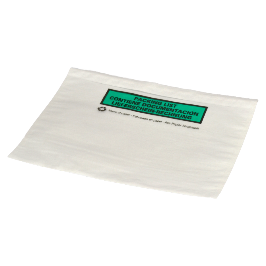 Picture of Ds à 1000 papieren paklijst envelop 22,8x16,5 cm packing list (uc)