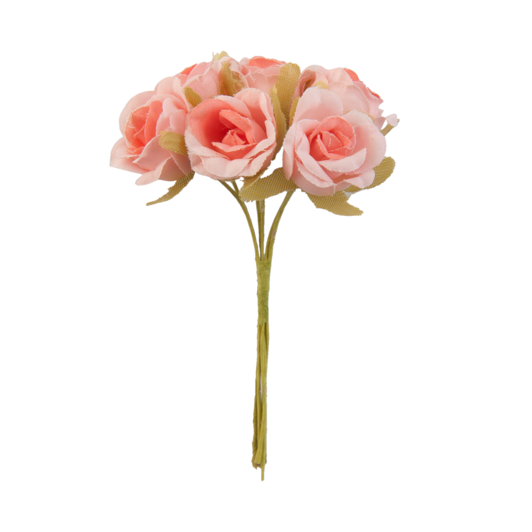 Afbeelding van Zak à 60 decoratie roosje Ø2x8,5 cm roze