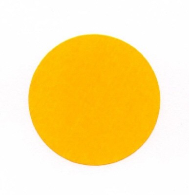 Afbeelding van Rol à 1000 etiket 3,5 cm oranje 