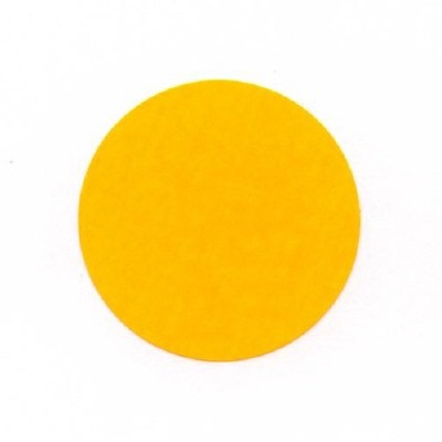 Afbeelding van Rol à 1000 etiket 2,5 cm  fluor oranje