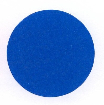 Afbeelding van Rol à 1000 etiket 3,5 cm blauw