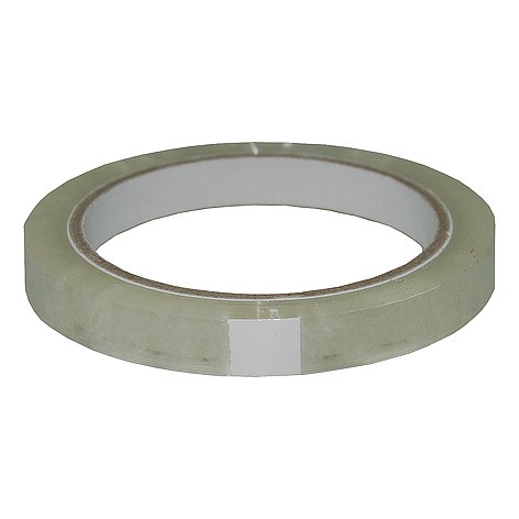 Picture of Pak à 12 rol tape 1,2 cm/66 mtr pp acryl transparant