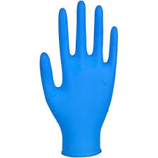 Picture of Ds à 1000 Vitril handschoen blauw M  (ucl)