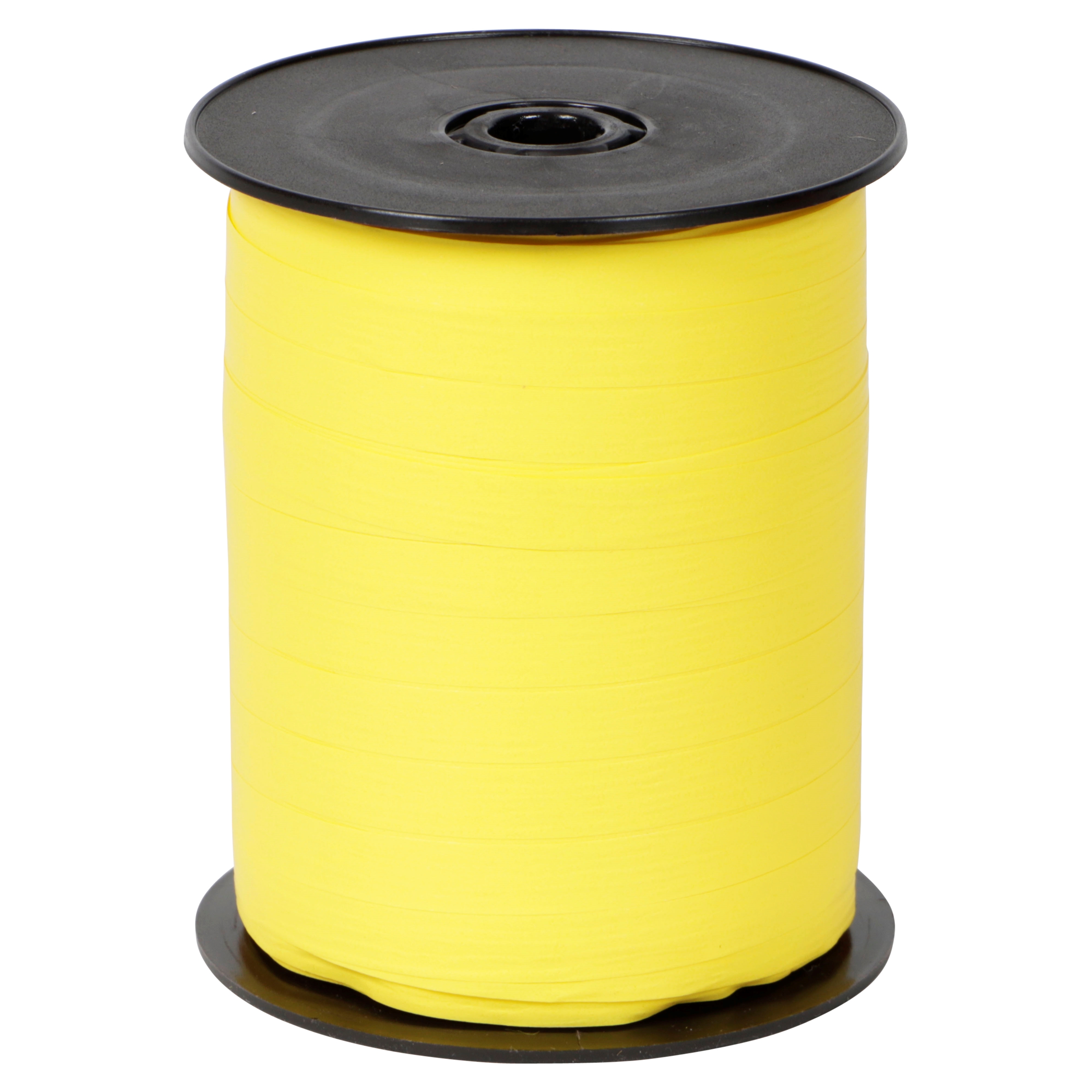 Afbeelding van Rol krullint paperlook 10 mm 250 mtr geel