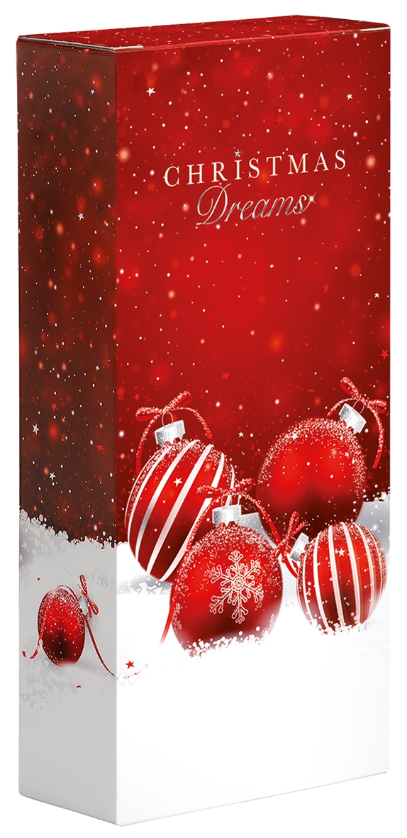 Afbeelding van Ds à 50 kokerdoos 2 fles 16,2x7,8x36,3 cm Christmas Dreams
