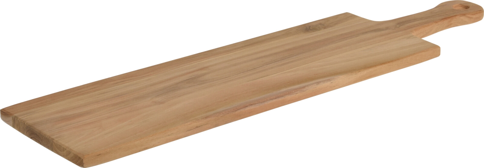 Picture of Teakhouten plank met handvat 60x15x1,5 cm