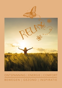Afbeelding van Boekje 15x21 cm 48 blz Relax-ontspanning-comfort